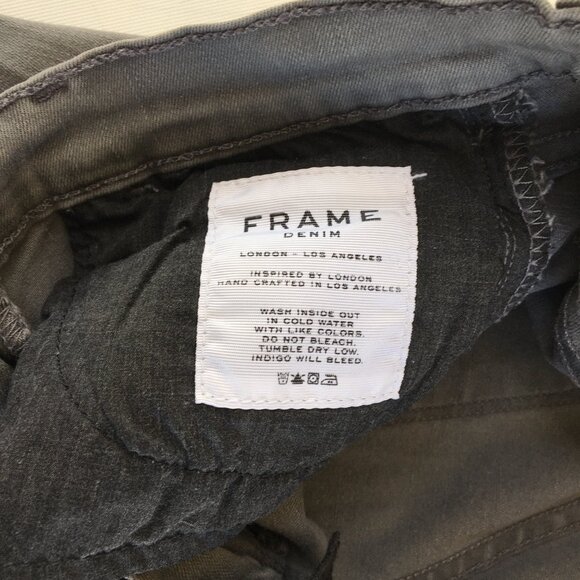Frame Le Skinny Grey Jeans 27 - Picture 5 of 12